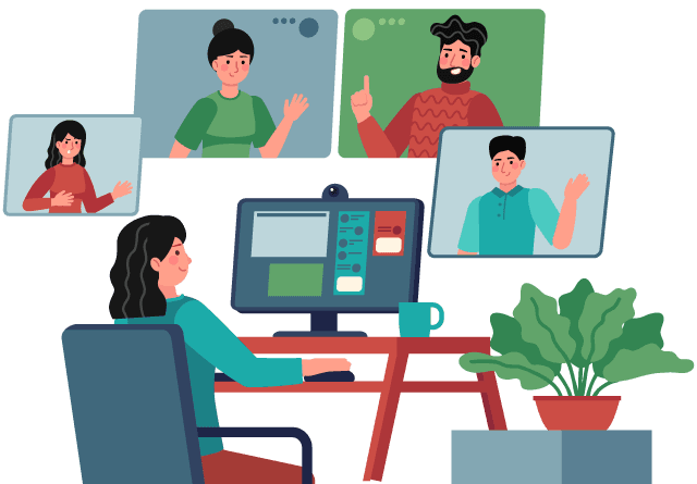 Teachers and mentors collaborating