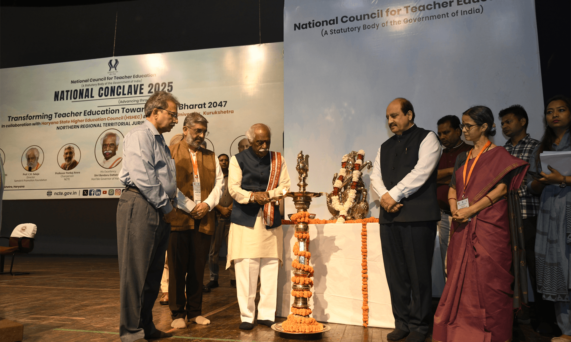 National Conclave 2025 — Haryana — opening ceremony with delegates on stage