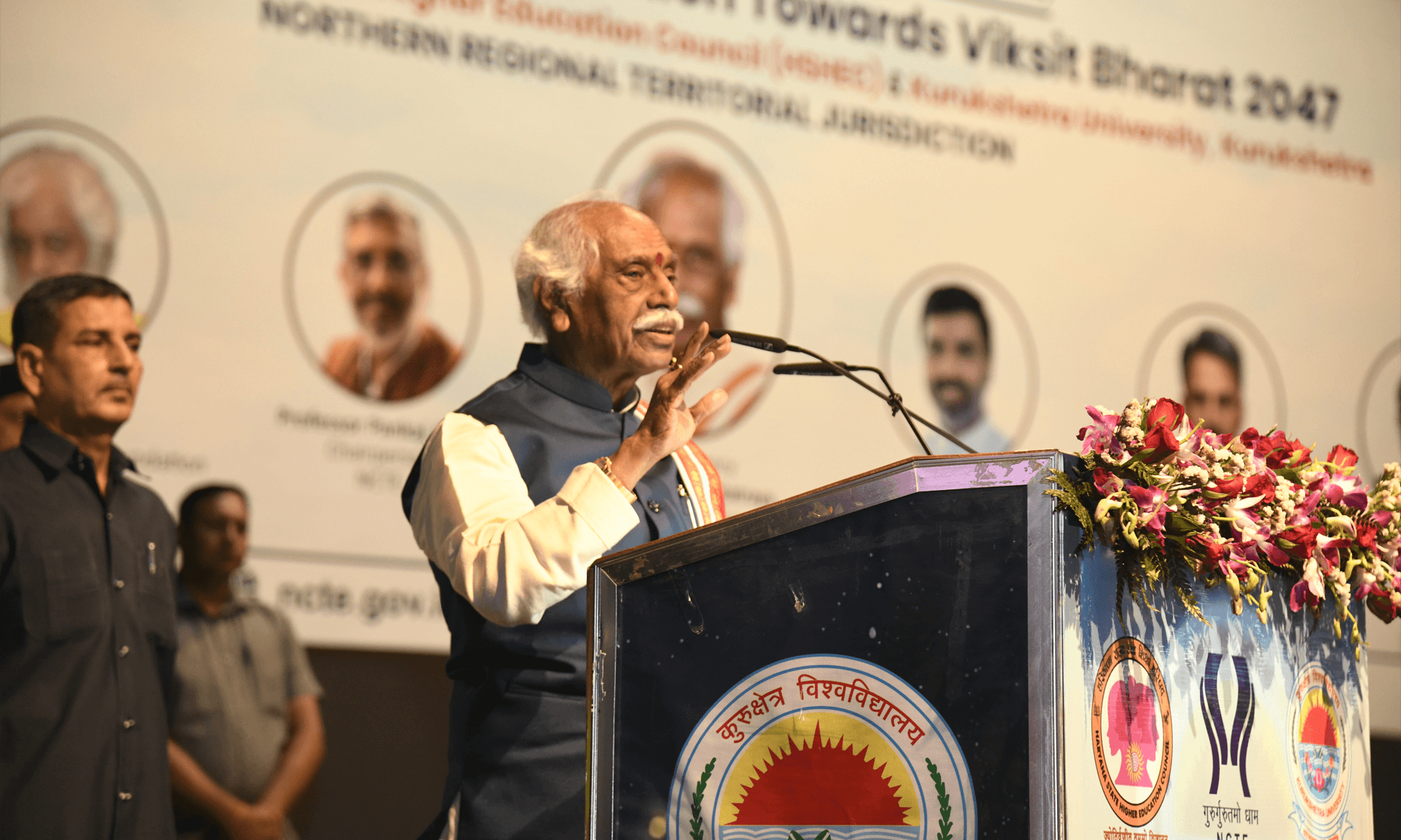 National Conclave 2025 — Haryana — felicitation on stage